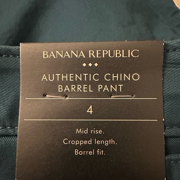 BR Factory Chino barrel pant deep sea green winter teal - Picture 2 of 4